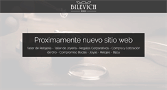 Desktop Screenshot of bilevich.com.ar
